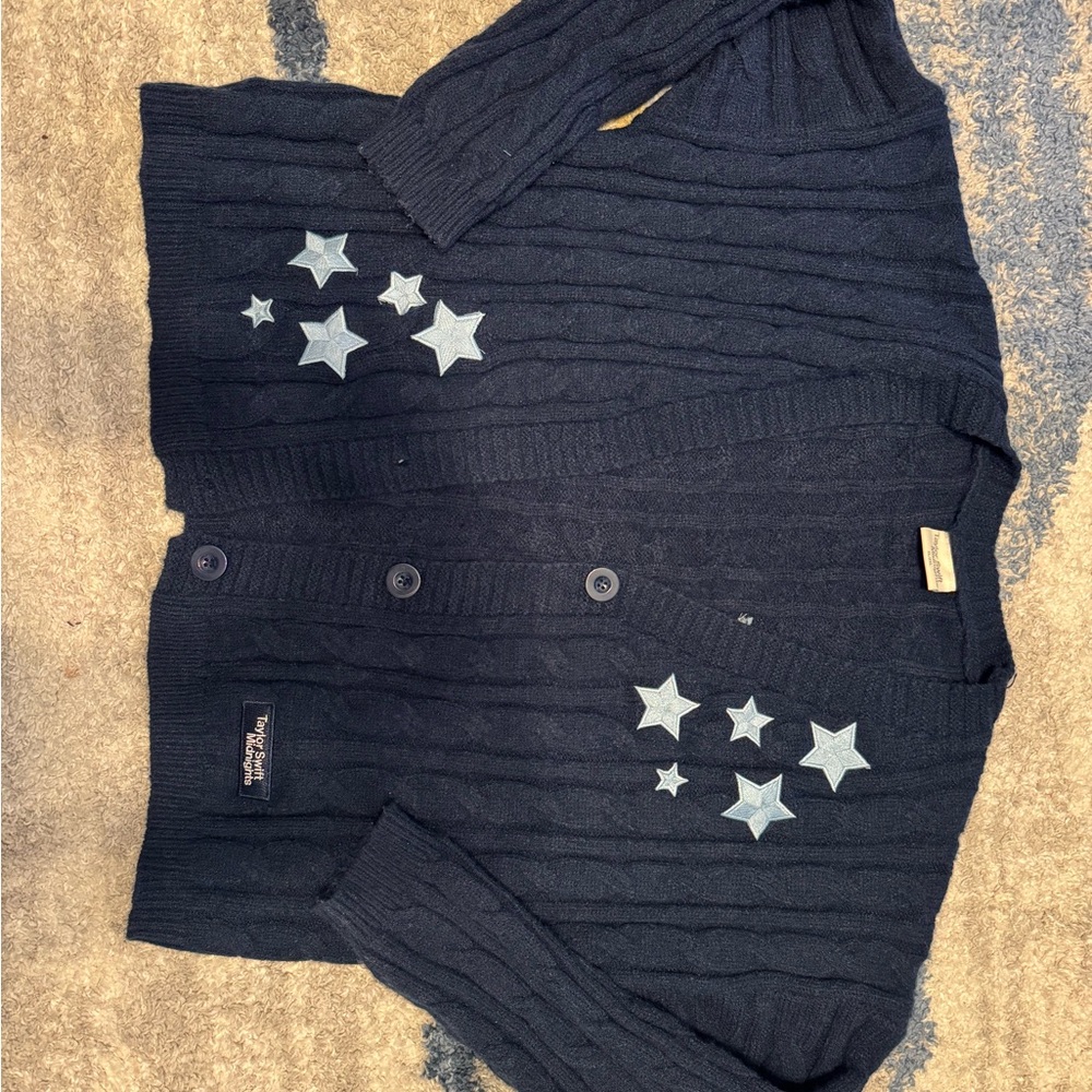 Taylor Swift Midnight Blue Knit Sweater